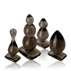 Силиконовая железная Анальная пробка camaTech 4 шт.компл., гибкая мягкая анальная пробка для начинающих, большие анальные шарики, Анальная пробка, массажер простаты, секс-игрушки