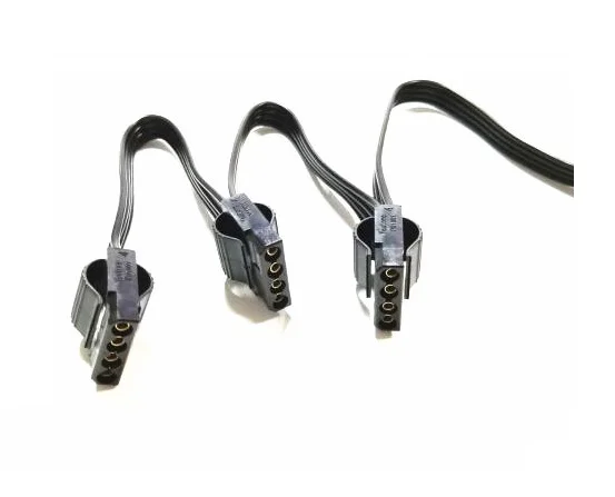 PCI E 5pin папа от 1 до 3 * IDE molex 4pin удлинитель сплиттер питания 4p Порт мультипликатор