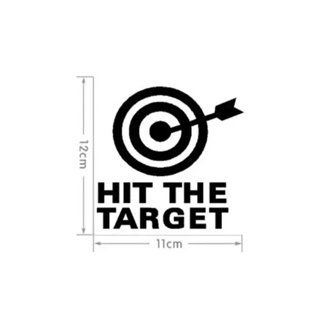 DIY Arrow &amp Target стикер для сиденья унитаза в ванной Наклейка на стену холодильника |