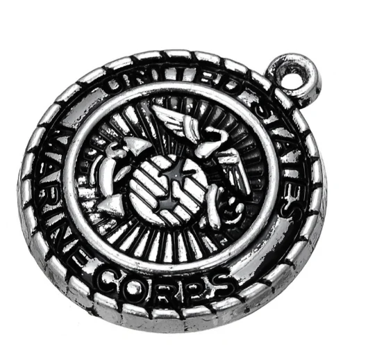 30pcs Charm United States Army Air Force Navy pendant Antique silver Handmade Jewelry earrings bracelet necklace keychain DIY | Украшения и
