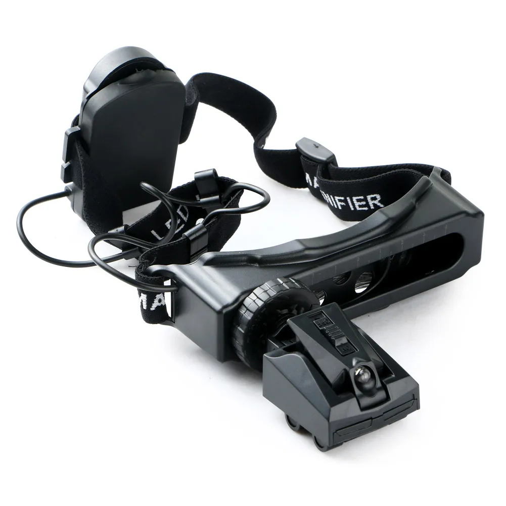 Увеличительное стекло высокой четкости со светодиодными лампами лупа с