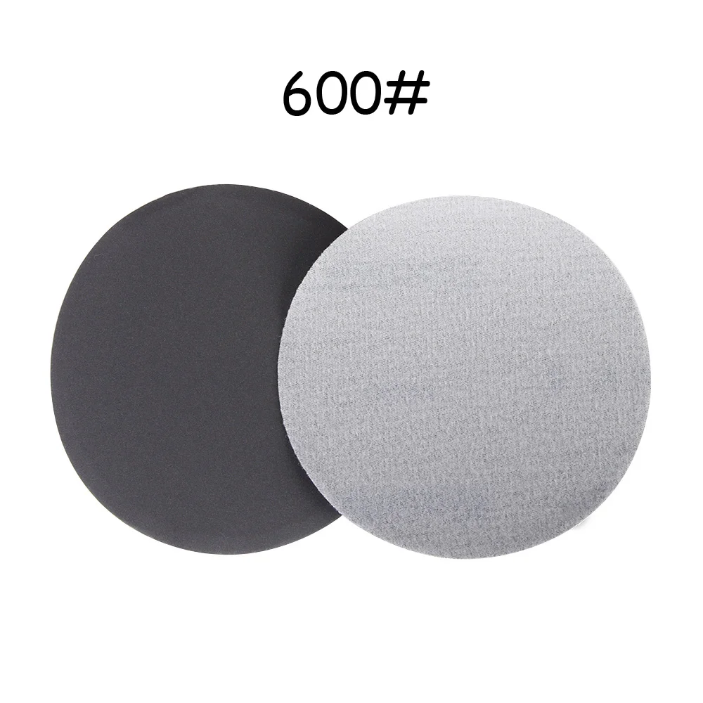 5Pcs 600Grit 5/10/20 шт. 60-10000 Грит с петлей, даже если вымокли или сухой абразивные инструменты Водонепроницаемый 5 ''125 мм наждачная бумага колодки шлифовальные диски - Цвет: 5Pcs 600Grit