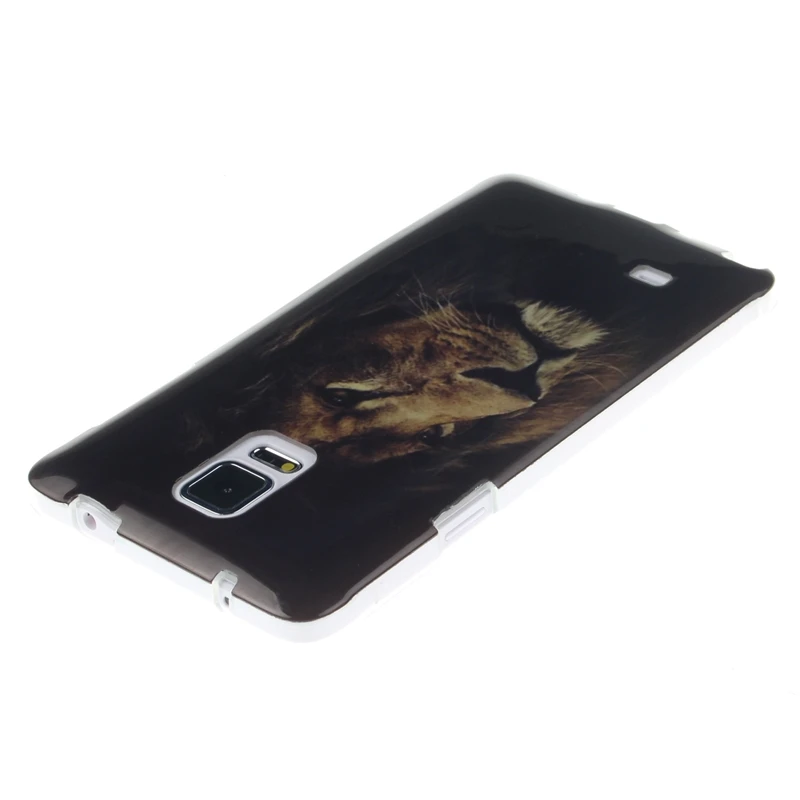 Новейшие Модные Дизайн корпус ультра тонкий мягкий ТПУ для Samsung Galaxy Note 4 note4 IV n9108