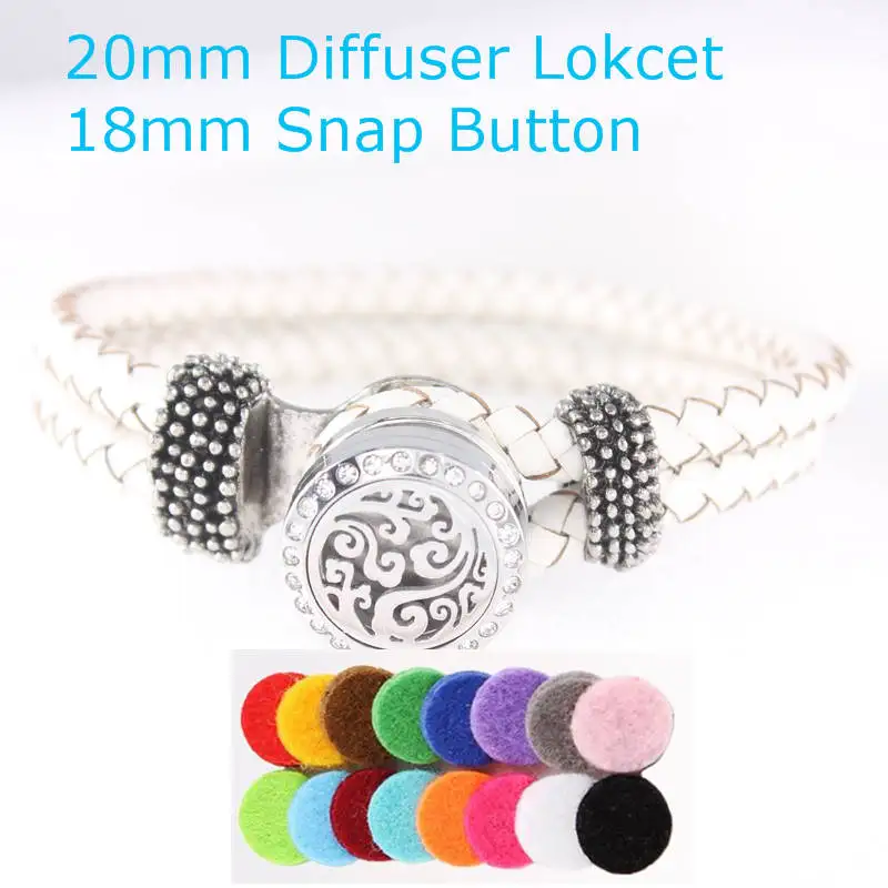 20 мм лапа ароматерапия медальон браслет из нержавеющей стали духи с защелкой