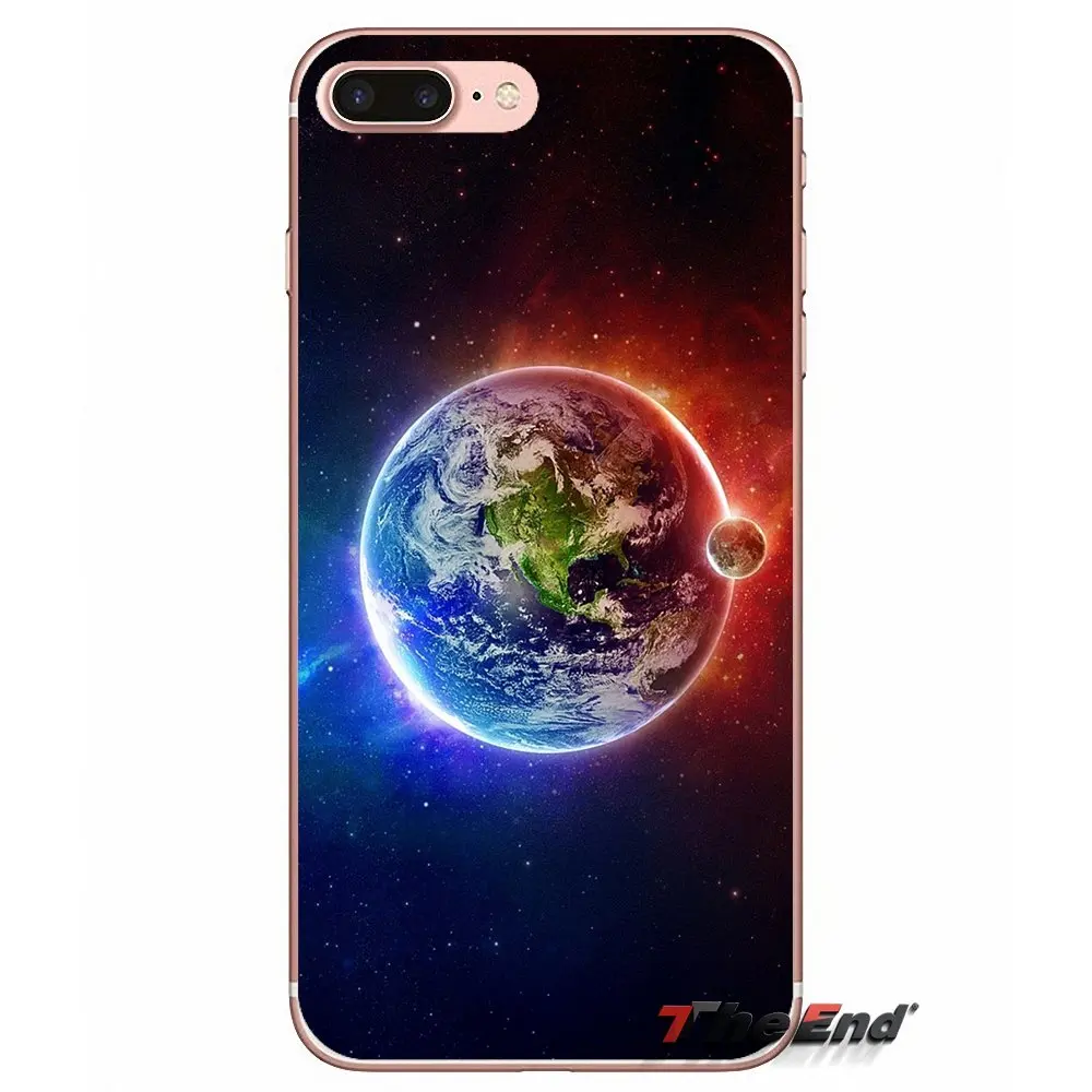 Gary tonge Космические Планеты звезды для iPhone X 4 4S 5 5S 5C SE 6 6S 7 8 Plus Samsung Galaxy J1 J3 J5 J7 A3 A5 2016