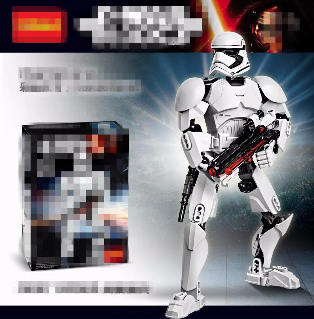 Decool 9018 81 pcs Star Serie La Premiere Commande Storm Trooper Building Block Brique Jouet Wars | Игрушки и хобби