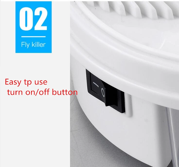 Электрический Fly Trap устройства с захвата Еда Белый USB кабель|Репелленты| |