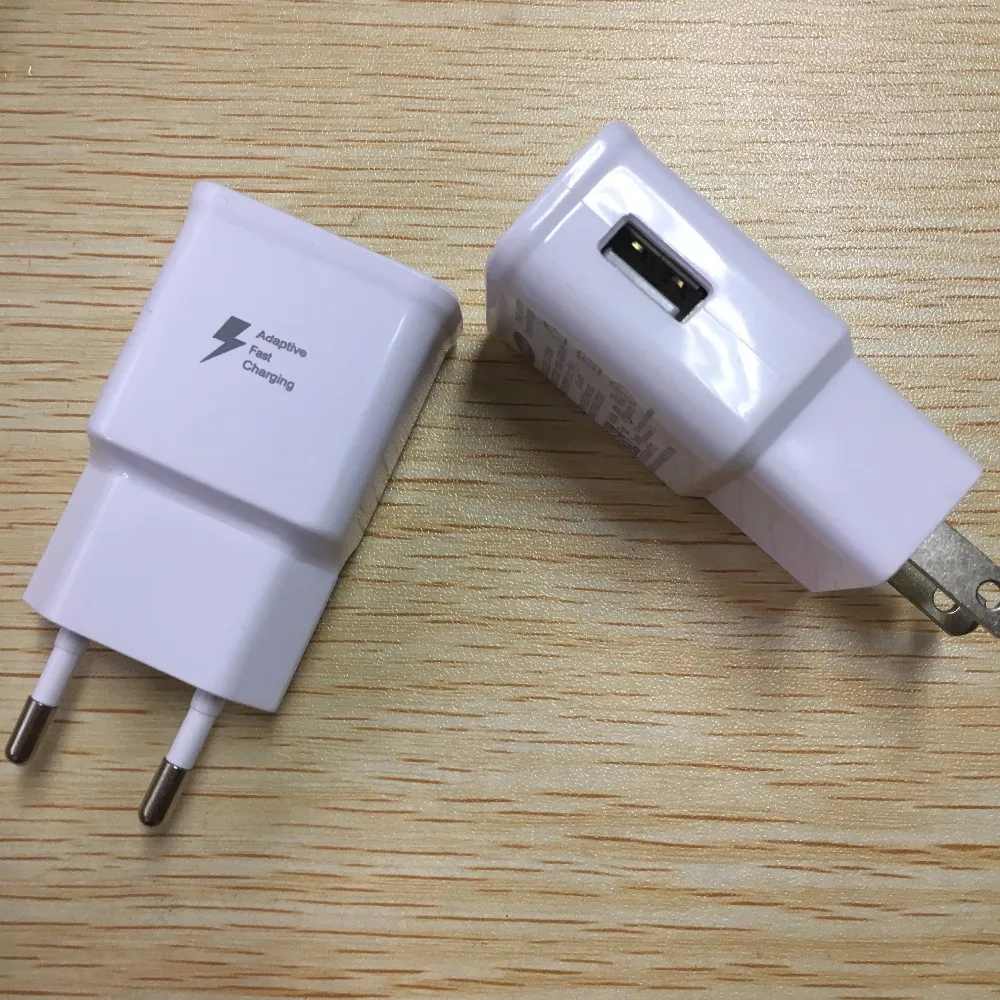 10 шт./лот AAAAA + качество 9 В/1.67A или 5 В/2A EU/US Micro USB адаптивная быстрая зарядка
