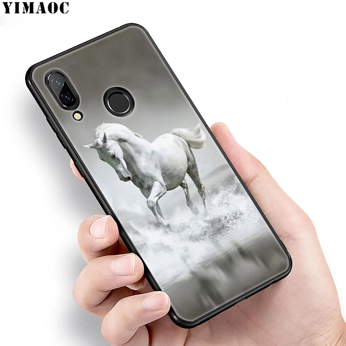 Мягкий силиконовый чехол для телефона YIMAOC Horse Animal Unicorn Для Huawei Mate 30 20 10 Pro Lite Nova 5I 5t 5
