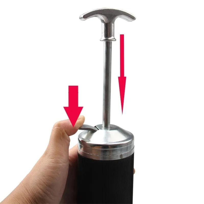 4500 PSI Универсальный сверхмощный пистолет с рукояткой для смазки кнутом и шлангом