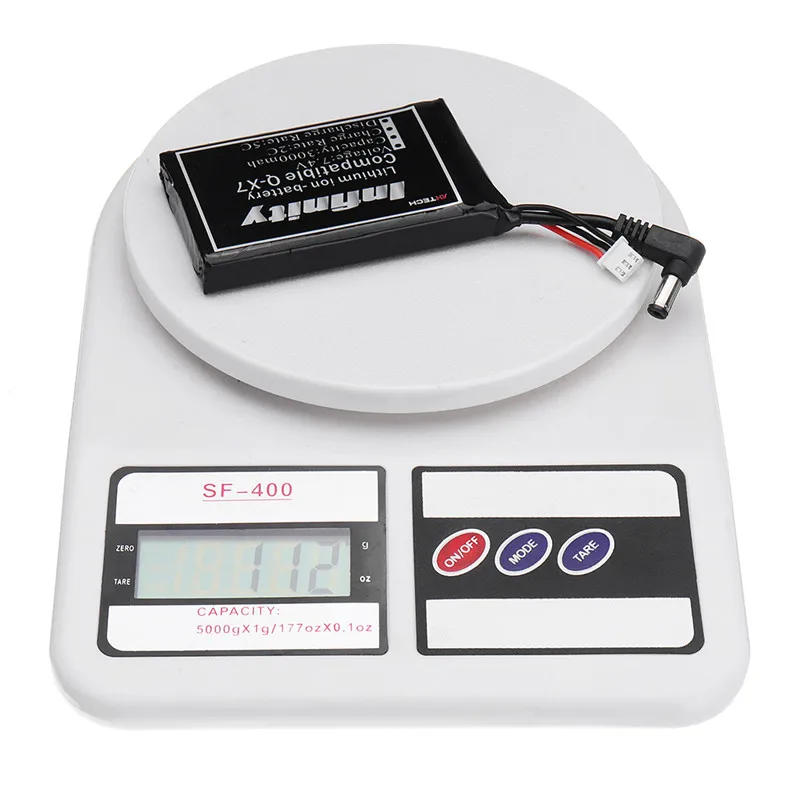 AHTECH для Infinity 7 4 V 3000mAh 2S 2C 5C Lipo батарея Frsky Q X7 передатчик пульт дистанционного
