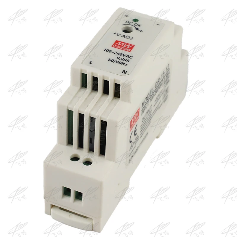 DR-15-24 15W 24V 0.63A одиночный выход промышленный din-рейку источник питания DC |