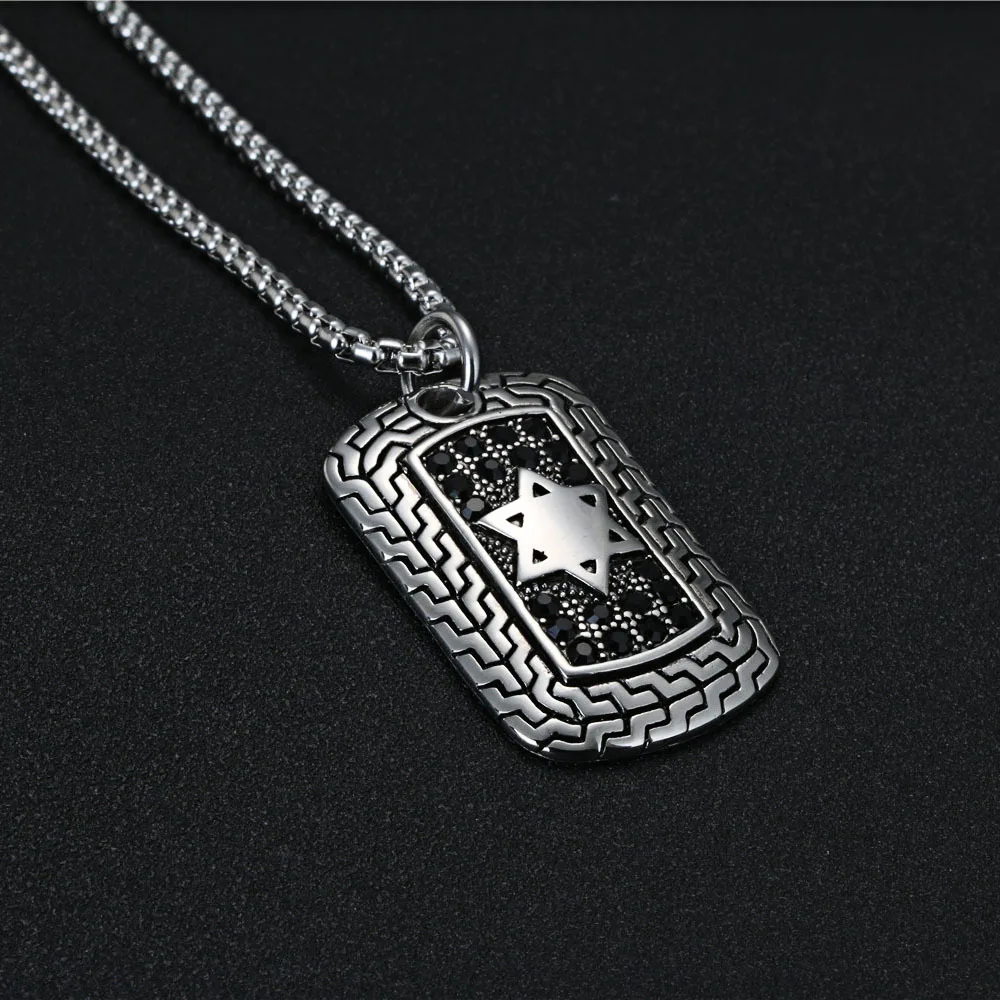 

Hiphop Star Notation Pendant & Necklaces Mens 316L Stainless Steel Hiphop Rock Musical Pendants Women Chain Jewelry Gift