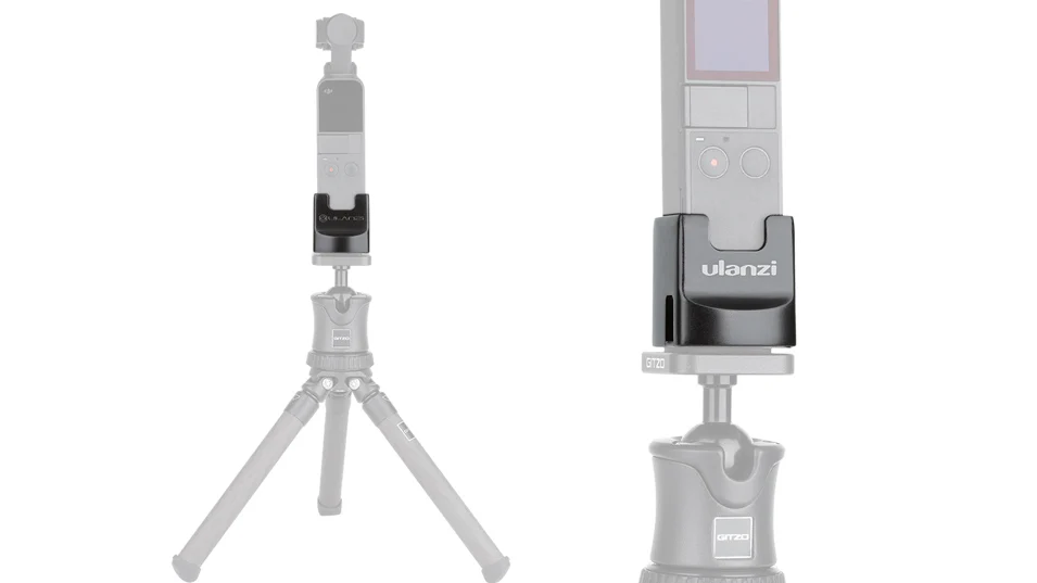 Ulanzi OP2 карданный шарнир аксессуары для Dji Osmo Карманный вертикальный карданный держатель фиксированное Крепление 1/4 винт usb порт для зарядки тип-c