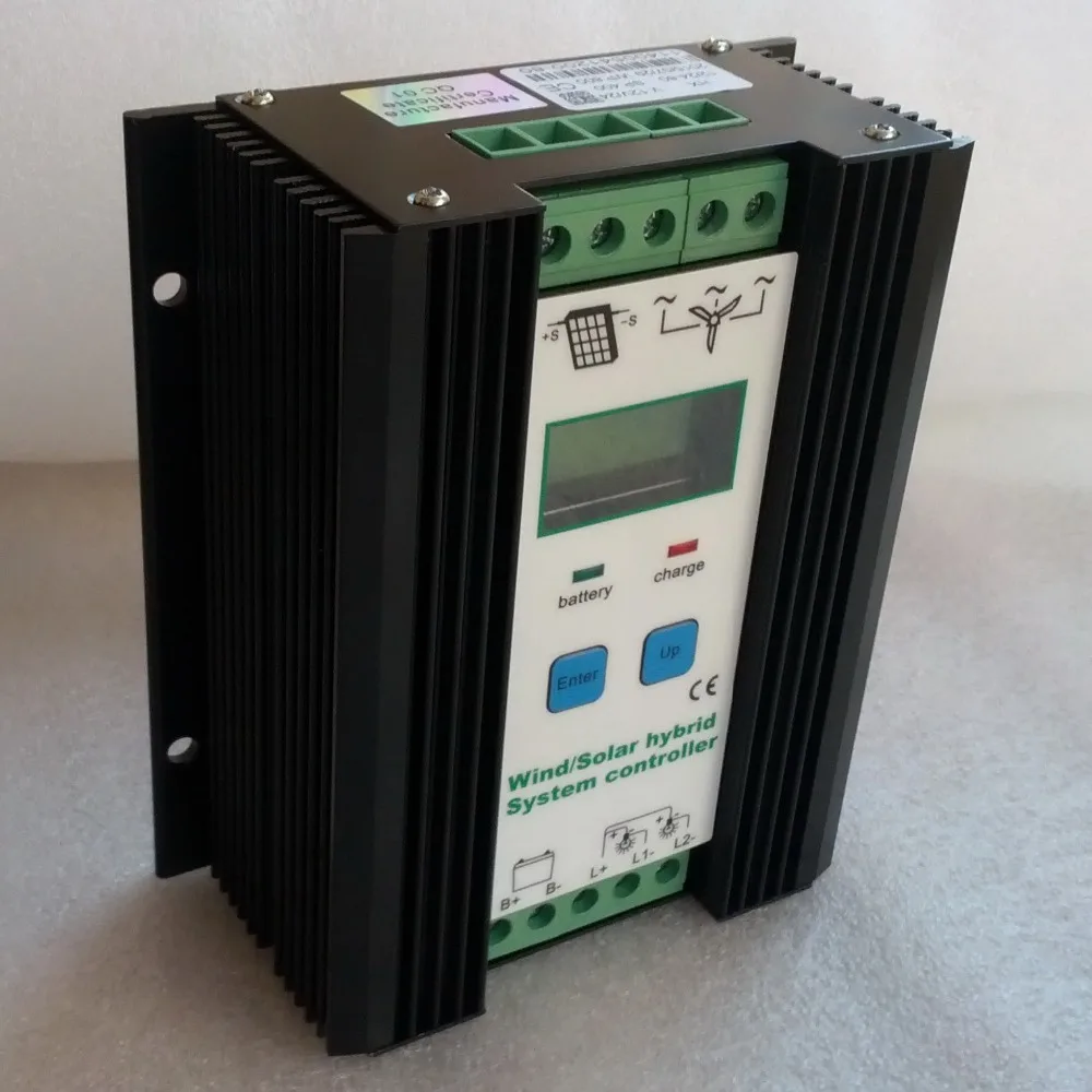 80A гибридный контроллер заряда ветряных солнечных батарей для 800 Вт 600 400