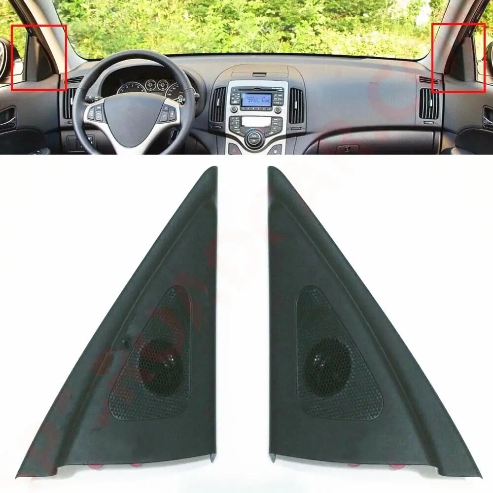 Подлинный треугольный динамик твитер 1 пара LH + RH для Hyundai Elantra Touring i30 2007 2011 876502L020