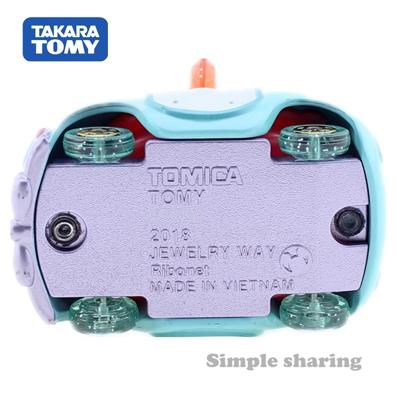 Takara Tomy Tomica диснеевской принцессы ювелирные изделия способа Ариэль машины литья