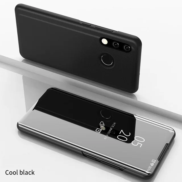 Умный зеркальный флип-чехол для huawei P Smart чехол-накладка P Smart Plus smart+ Fundas Coque On Hauwei P Smart Z PSmartZ чехол