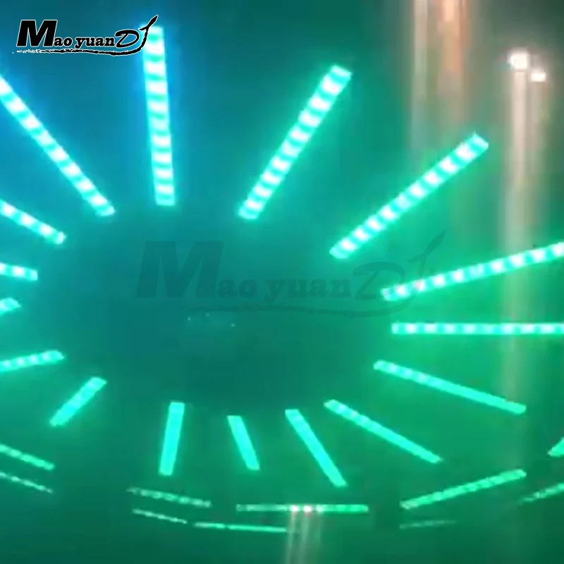 Китайский поставщик 12X3 Вт белый светодиодный и 72 шт. SMD 3в1 RGB 2в1 effect Beam настенный светильник каждый светодиодный контроллер для NIight cu