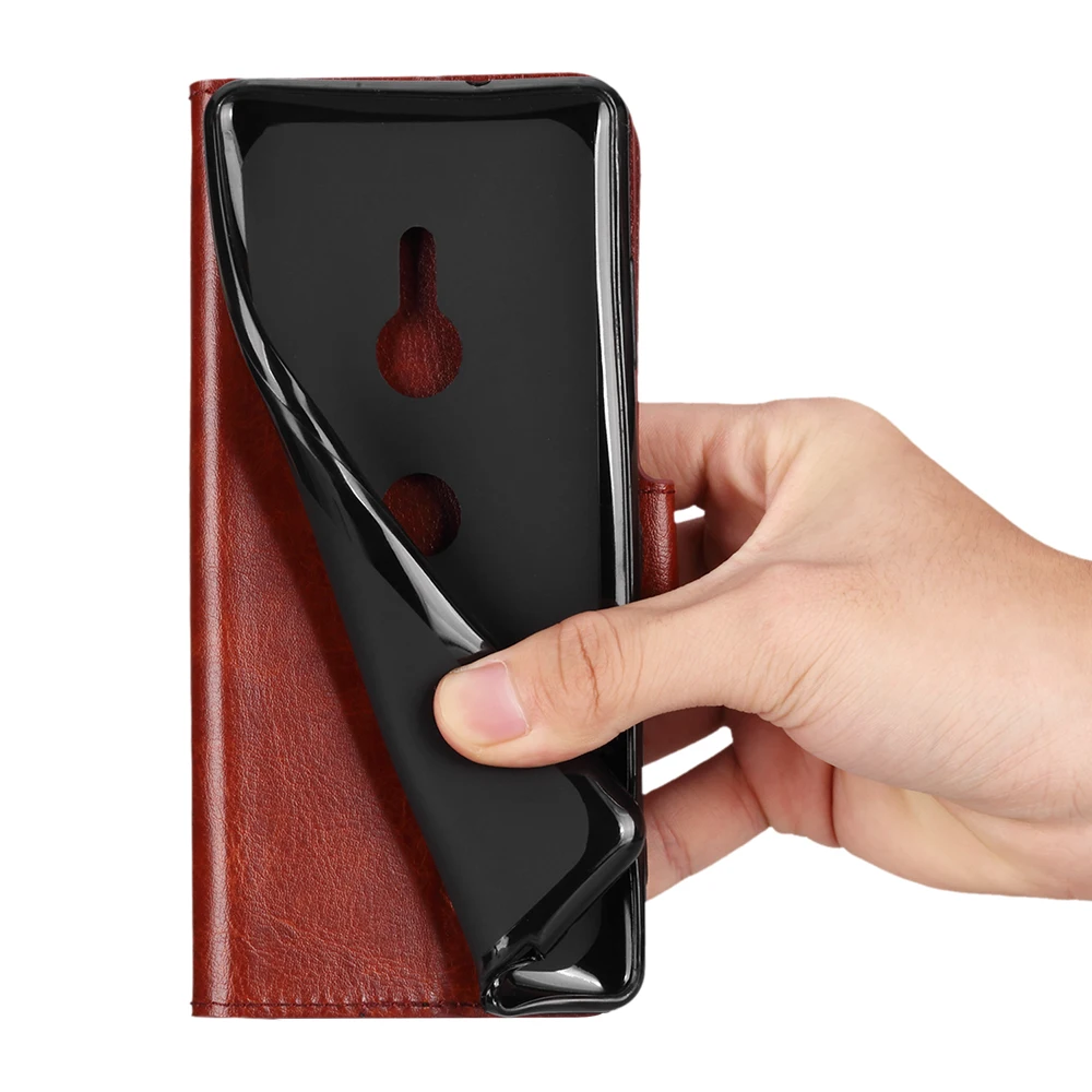 For Sony Xperia XZ3 Case 6.0 inch Luxury Wallet Leather Back Cover Phone Bags XZ 3 Flip PU | Мобильные телефоны и