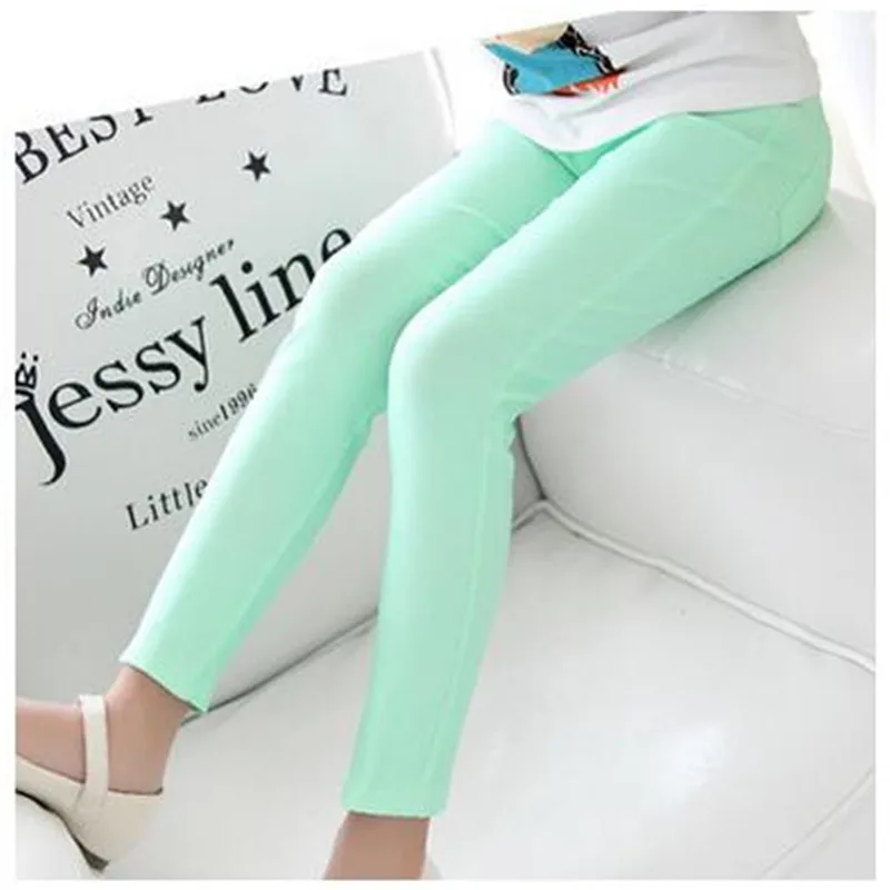 Леггинсы для девочек с эластичной талией|pants girl|trousers girlsgirls trousers |
