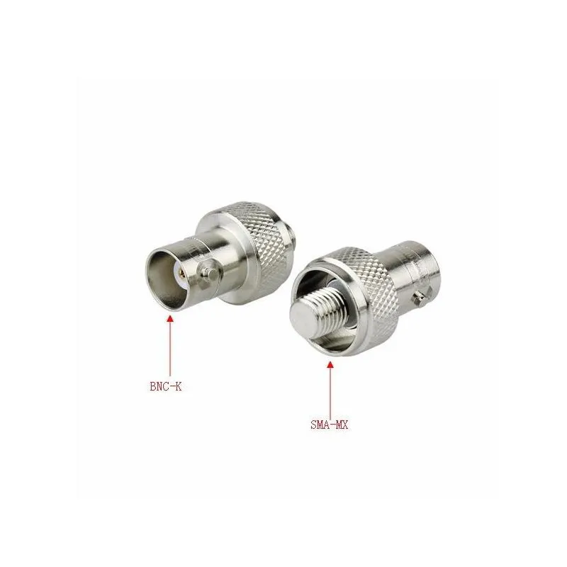Адаптер SMA MX для BNC K RF коаксиальный коннектор адаптер 2 шт. подходит большинства
