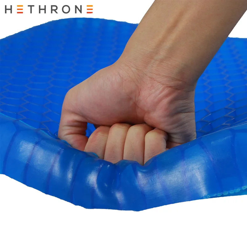 Hethrone Высокое качество 1 шт. удобные силиконовые подушечки инновационные дышащие школьные офисные гелевые