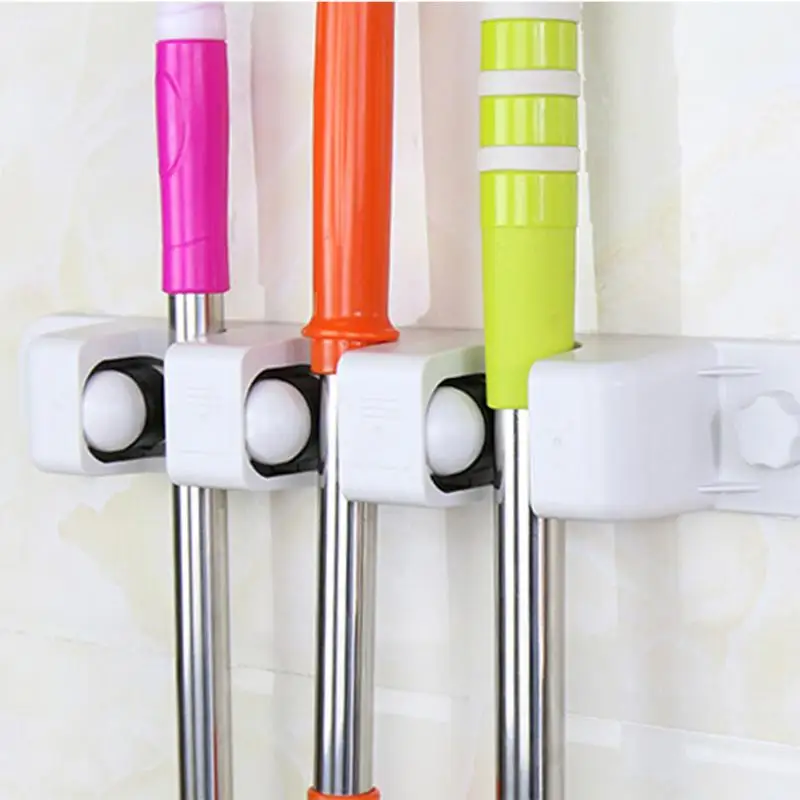 Садовая кухня многоцелевой держатель швабры для метлы настенный органайзер