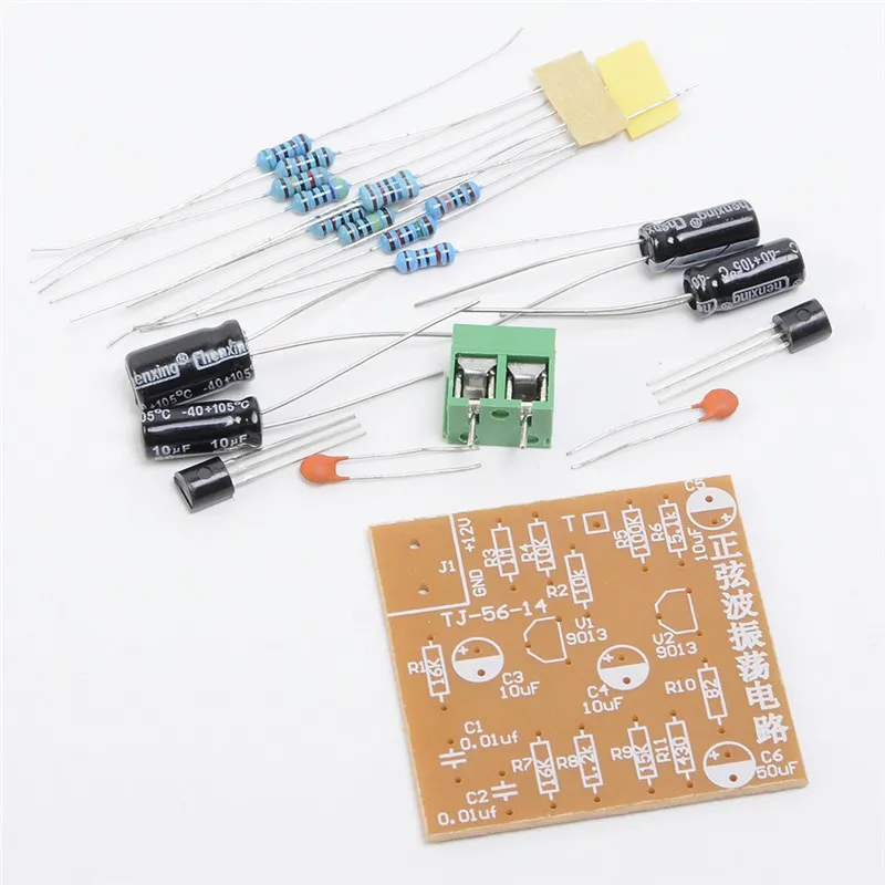 DIY Kit Синусоида Генератор Колебательный Контур Учебных Комплектов Сигналов