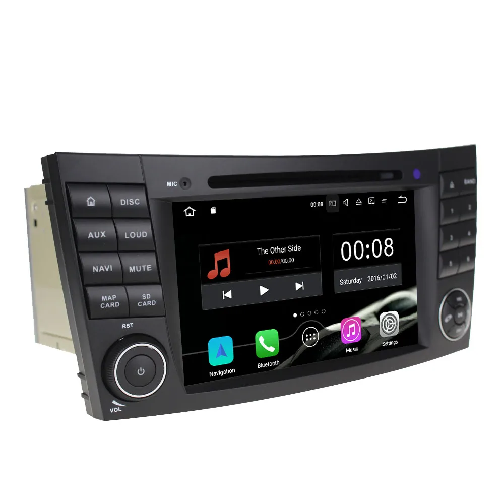 Android 7.1.1 4 ядра 2 ГБ Оперативная память 16 Встроенная автомобильный DVD gps радио для Benz