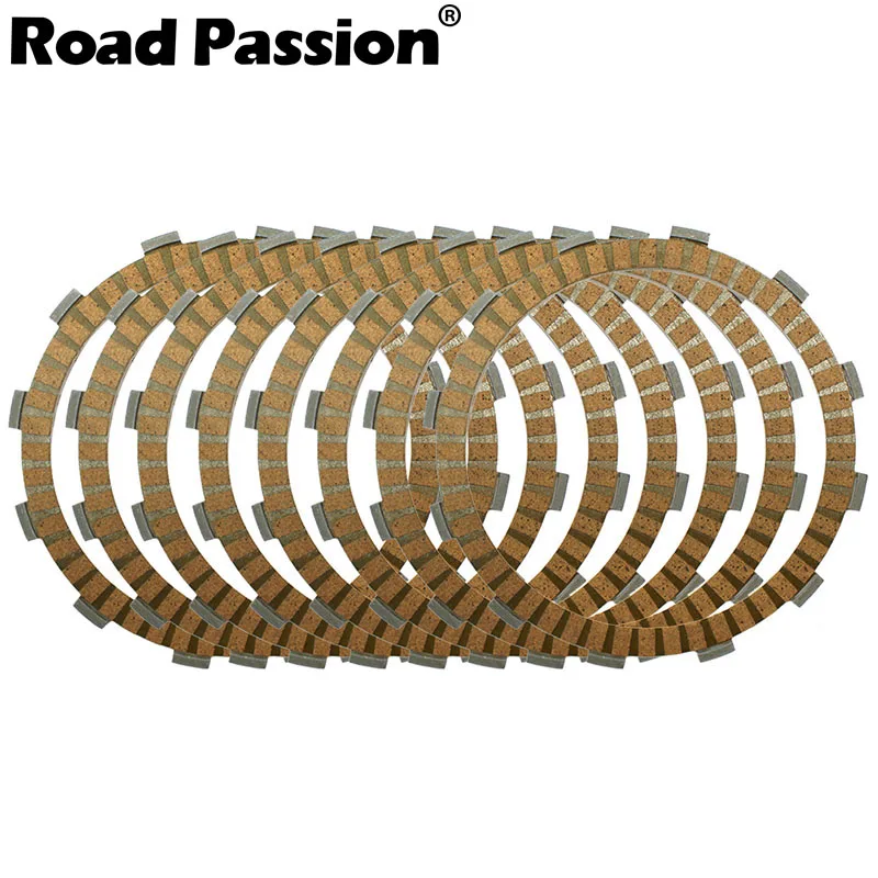 Road Passion 8 шт. мотоцикл фрикцион таблички комплект для Harley Dyna FXDS t conv FXDF FXDX FXDLI FXDL FXDB FXD