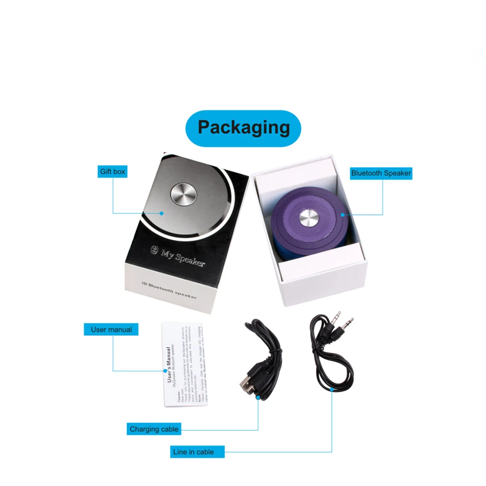 Поле touch Портативный Bluetooth Динамик Беспроводной Super Bass Smart S громкой связи с