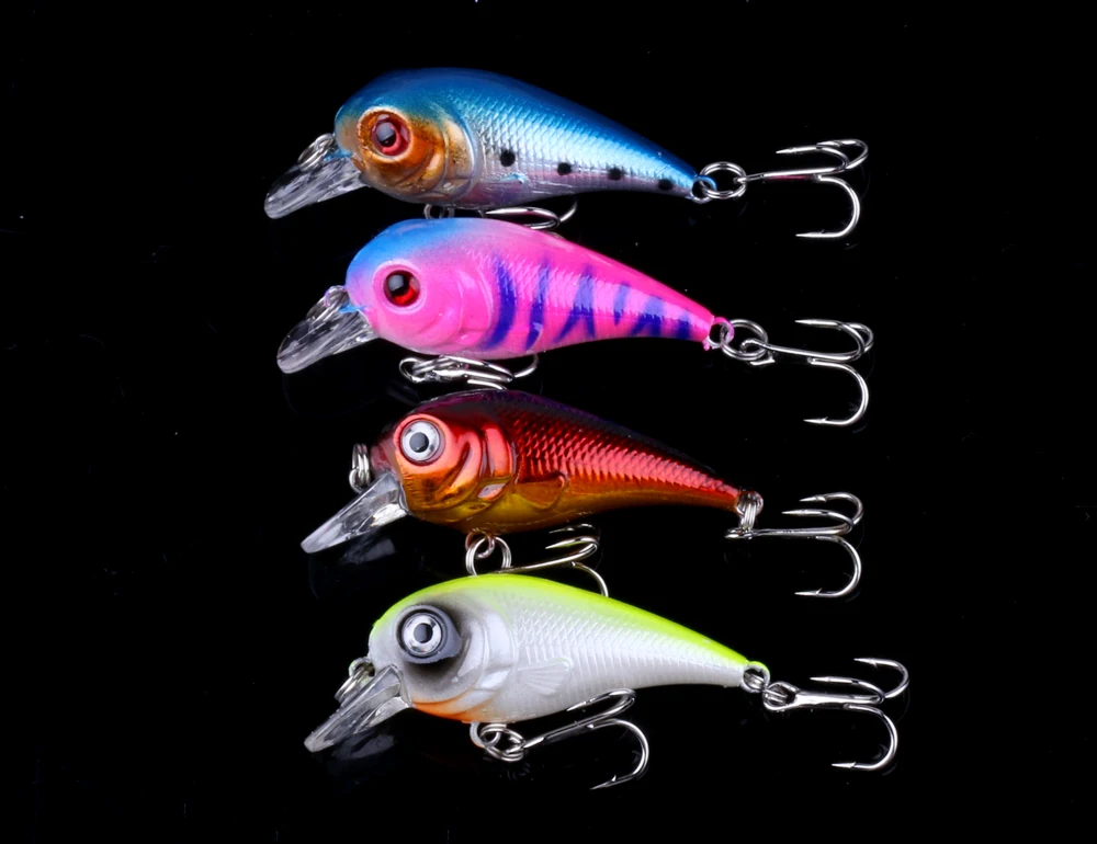 20 шт. набор искусственных рыболовных приманок|fishing wobblers|fishing lurelure kit |