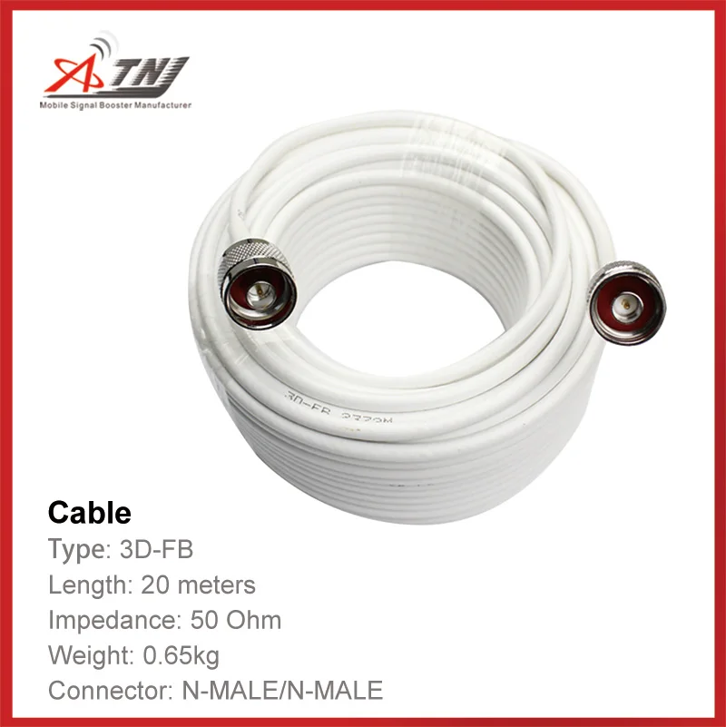 

Top Quality ,ATNJ 3D-FB 20m N-Male/N-Male Coaxial Cable