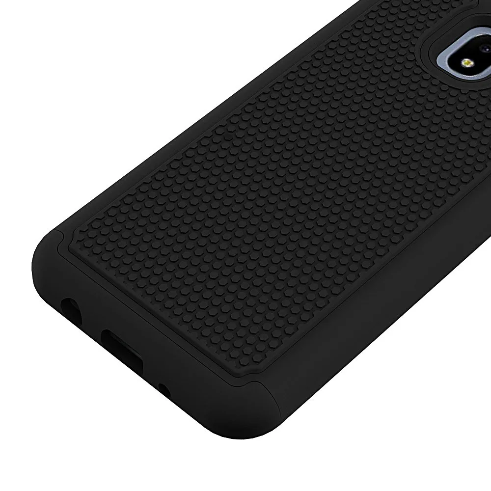 Гибридный прочный Чехол 2 в 1 из ТПУ и жесткого поликарбоната с защитой экрана