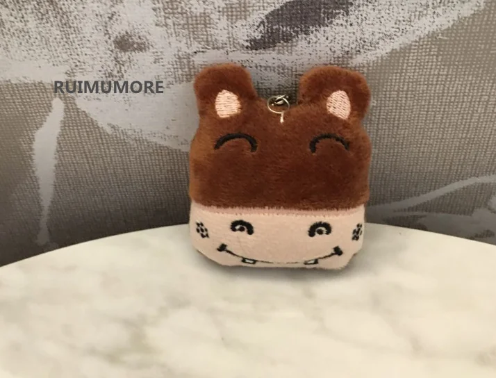 Плюшевая игрушка в виде бегемота 4 5 см цвета|dumpling plush|stuffed dolltoys for bouquets |
