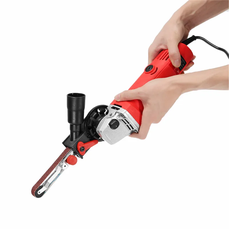 

Durable Sander Sanding Belt Adapter Grinder Mini Belt Sander Attachment For 5/8 Inch Thread Spindle Angle Grinder DIY Work
