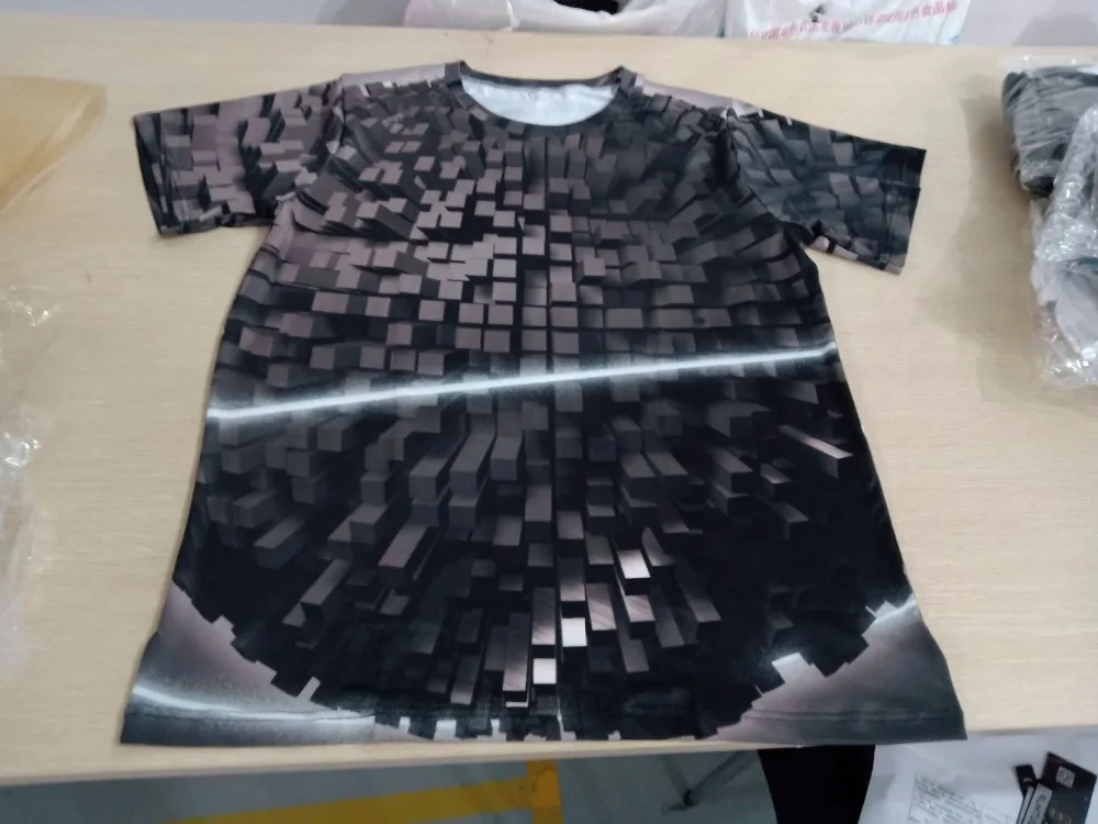 YFFUSHI размера плюс 5XL мужская 3d Футболка модная летняя футболка Топ Платье крутой плед алмаз 3d хип хоп футболки Мода