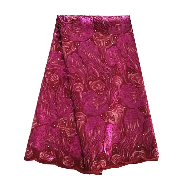 Высокое качество кружевная ткань Мода органзы кружевной ткани 2019 Африканский с