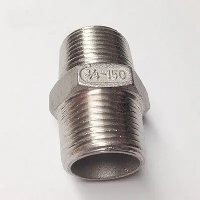 Pneumatic Male Thread Hex Nipple Equal Union Reducing Connector Fitting Air Pipe 