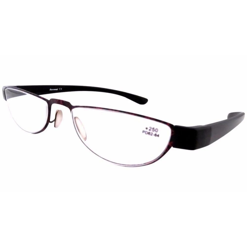 R11003 окуляр из нержавеющей стали оправа обода пластиковые руки женские очки для