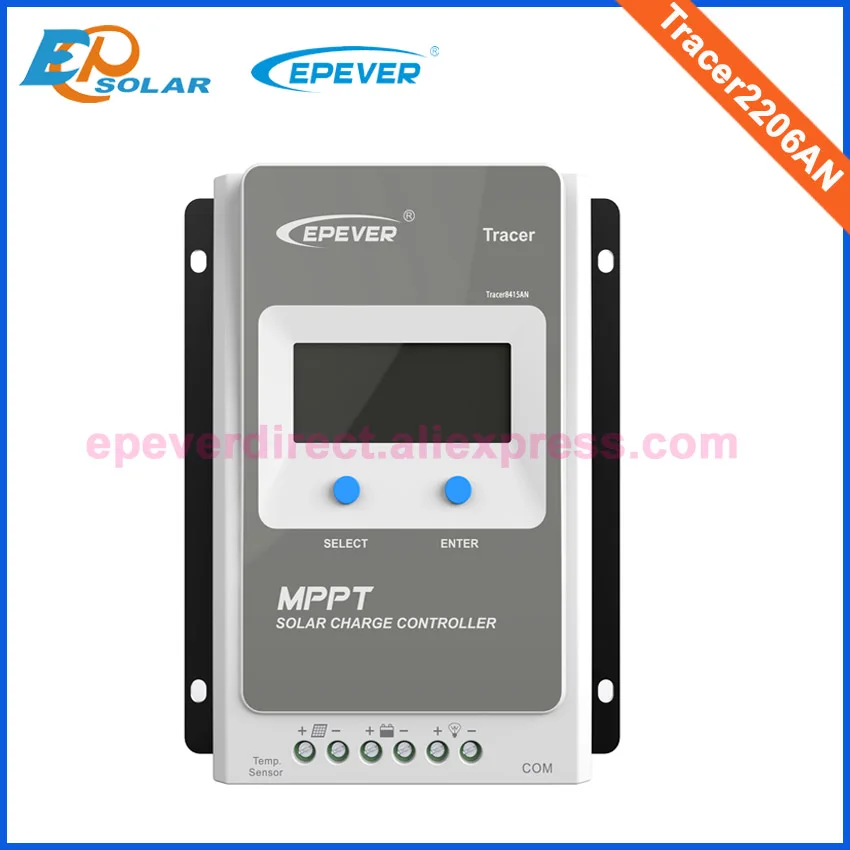 

10A 20A Epever MPPT Solar Charge Controller 12V/24V Tracer AN Battery Panel Power Regulator Charger Max PV 60V Solar Controller