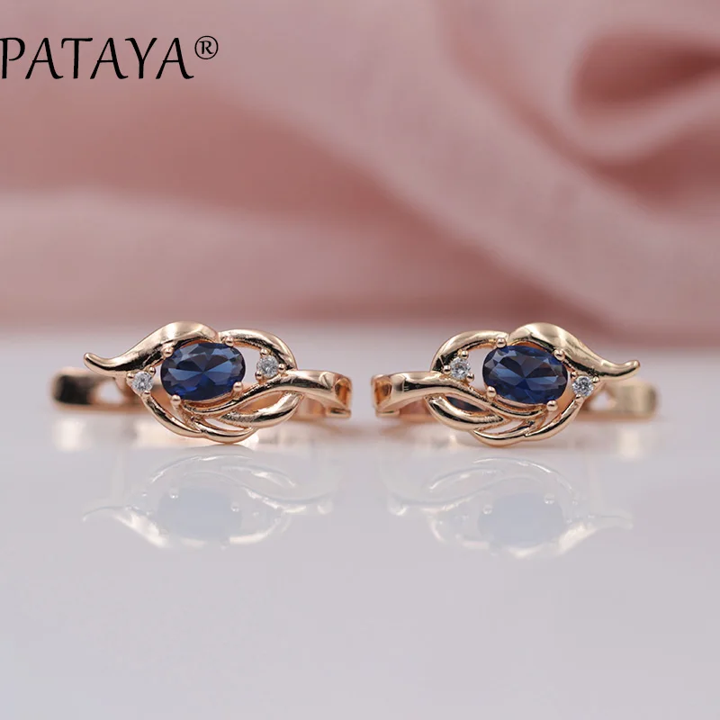 Серьги-подвески PATAYA из розового золота