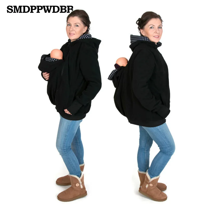 Осенне зимняя одежда для беременных SMDPPWDBB шерстяное пальто детей плавучее