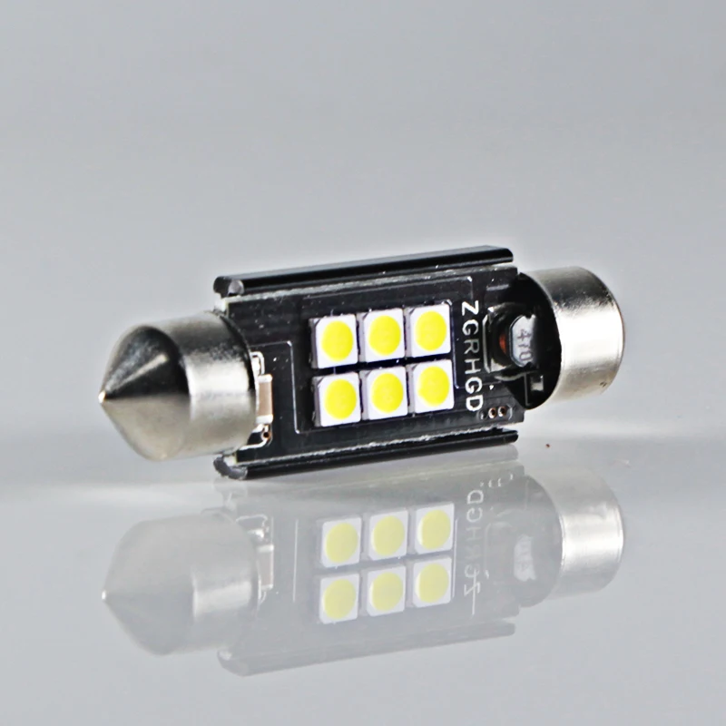 4 шт. led гирлянда светильник C5W C10W CANBUS супер белый 2 Вт 12 В 24 в 31 мм 36 мм 39 мм 41 мм 3030 лампа для салона автомобиля Авто Чтение купольный светильник s