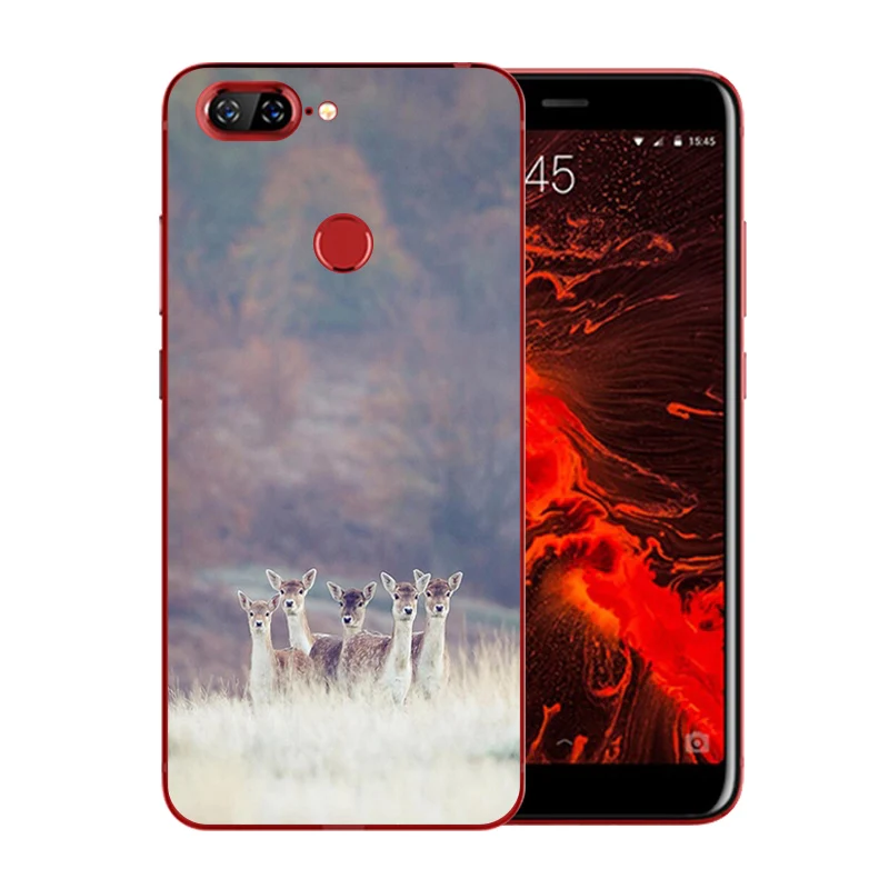 for Lenovo S5 Full Protective Back Cover 5.7 inch K520 Soft TPU Clear Silicone Funda Pusscat Pattern Skin Luxury Capa |