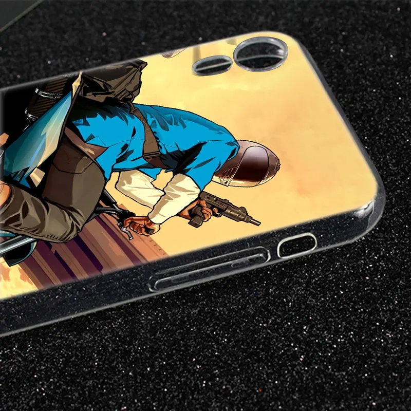 Горячая игра GTA 5 модный силиконовый чехол кейс для Apple IPhone 11 Pro XS Max X XR 7 8 6 6s плюс 5S SE