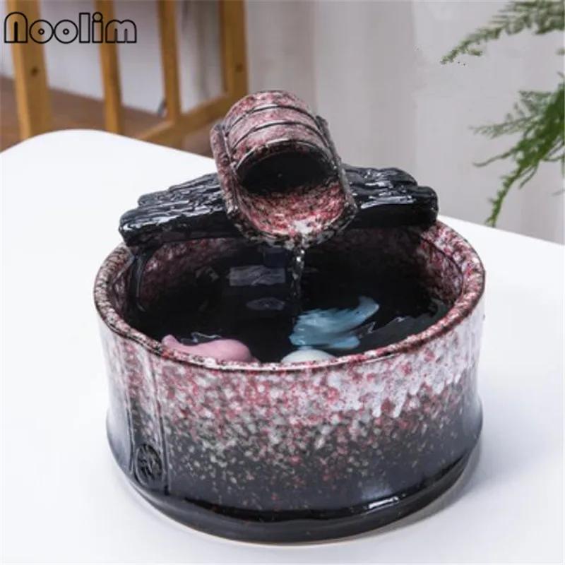 Китайские изысканные ретро керамические бамбуковые украшения для воды