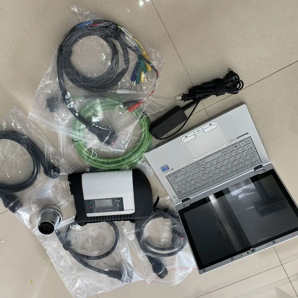 Новейшее программное обеспечение Mb star c4 v2019.12 в 480 ГБ SSD с cf-ax2, ноутбук и планшет, диагностический для benz автомобилей и грузовиков