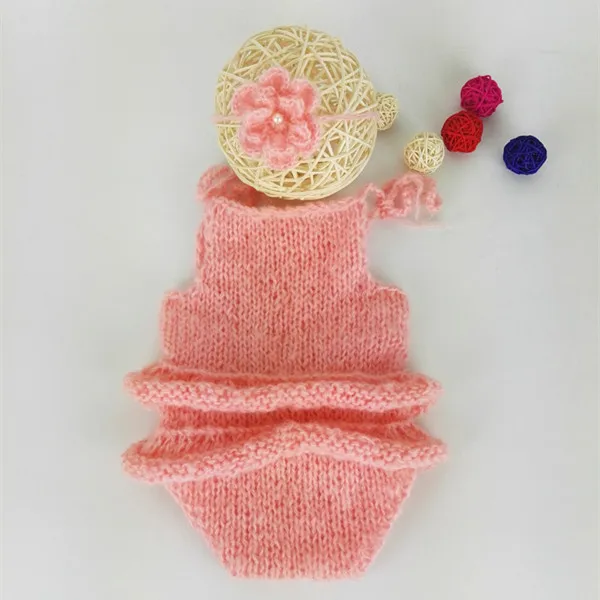 Трикотажная одежда для малышей Детский комбинезон ручной работы новорожденных